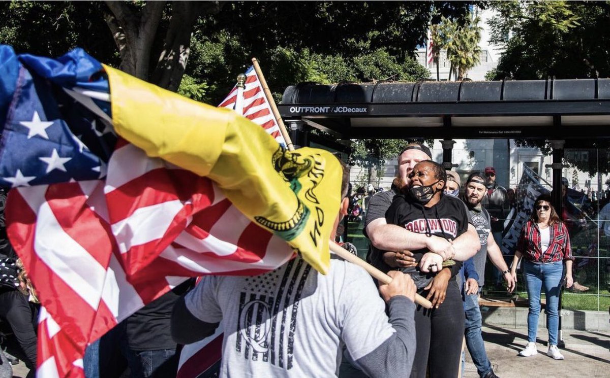 These are the names of some of the terrorists from yesterday’s  #CapitolRiots. Here we have Roy Ball from West Covina. He along with other MAGAs assaulted a black woman for saying she didn’t vote for Trump.