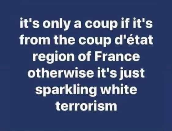 For all my trade wonk friends (not original - copied from a friend) 😆