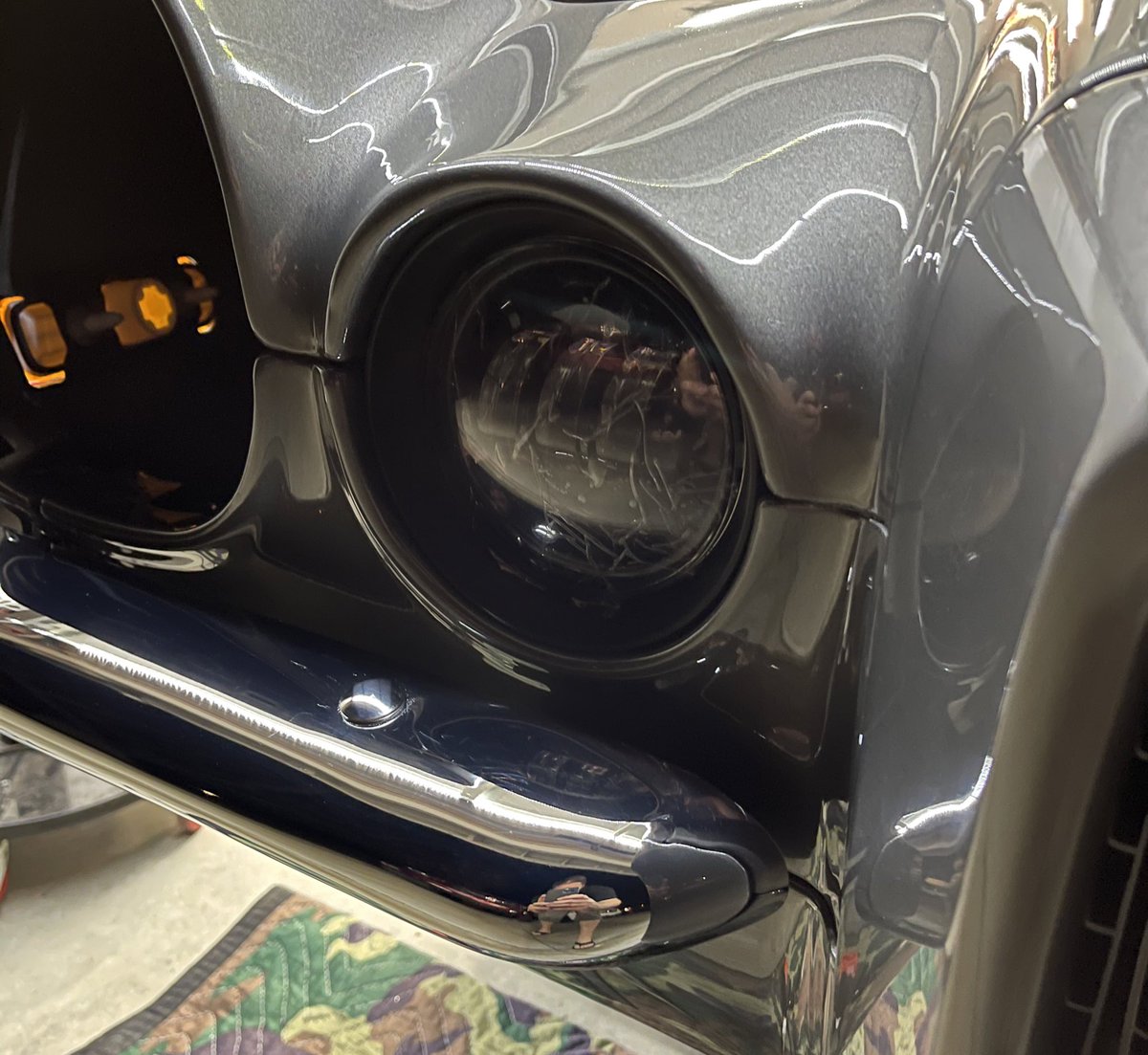 sledgehammer70's tweet photo. First light is in! #lethalclassic #71camaro #splitbumper https://t.co/zoJ8PheaTE