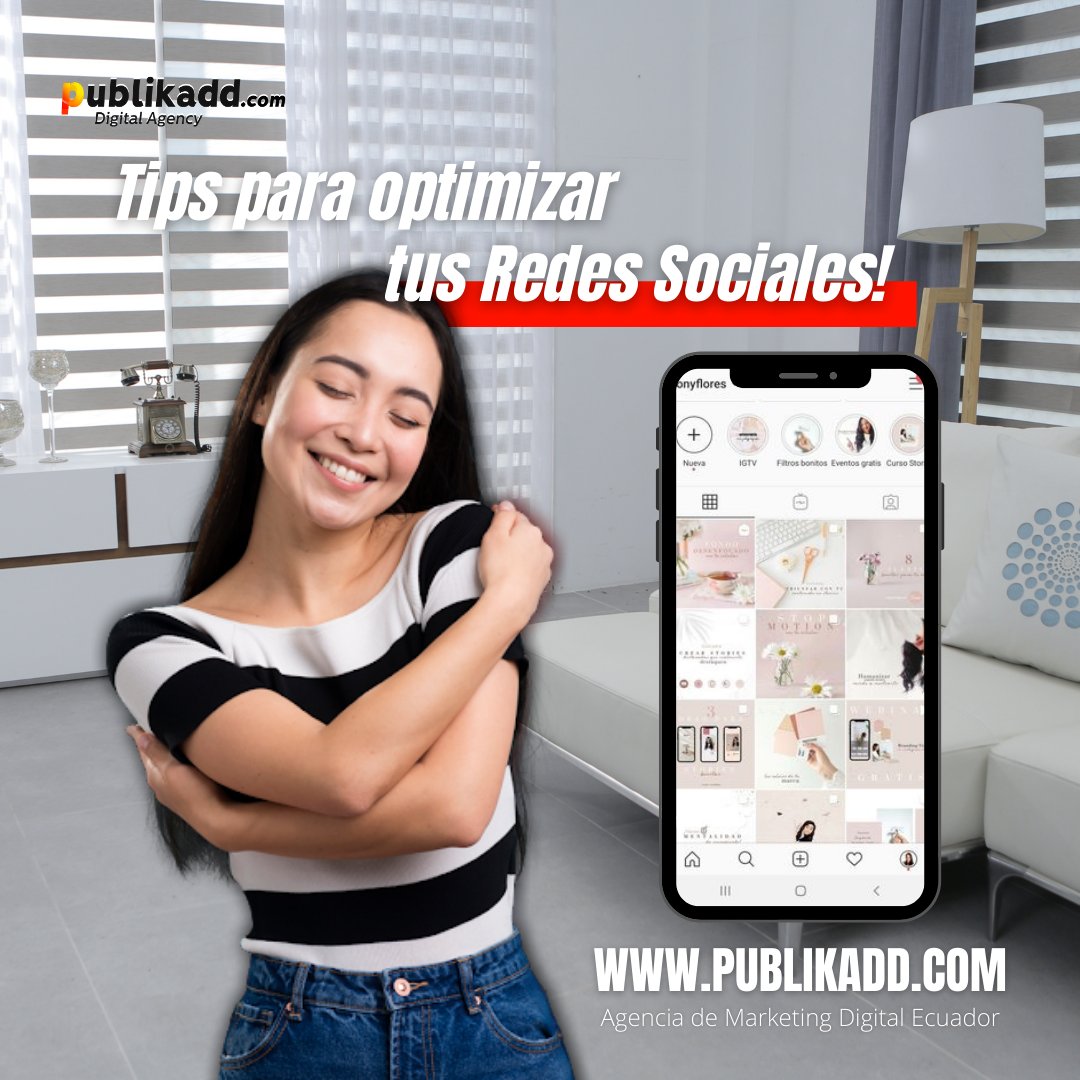 3 tips para tener una buena presencia en tus redes sociales 🤵‍♂️🤳

📎 facebook.com/publikadd/post… vía @publikadd

#Ecuador #SocialMedia #Marketingdigital #PublikAdd