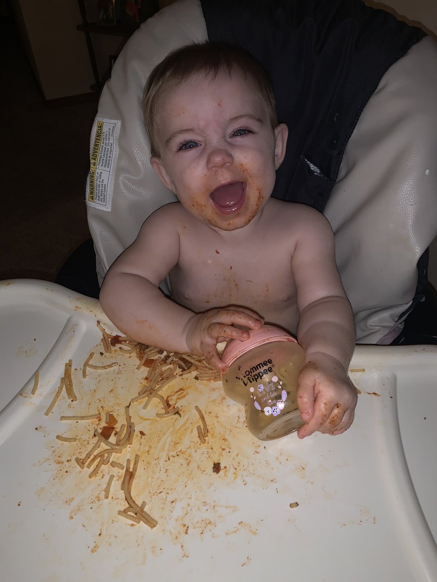 DLuckner's tweet photo. I can’t believe this little girl is one today, time sure does fly! I love you Harper❤️ https://t.co/wiG8vW87P6