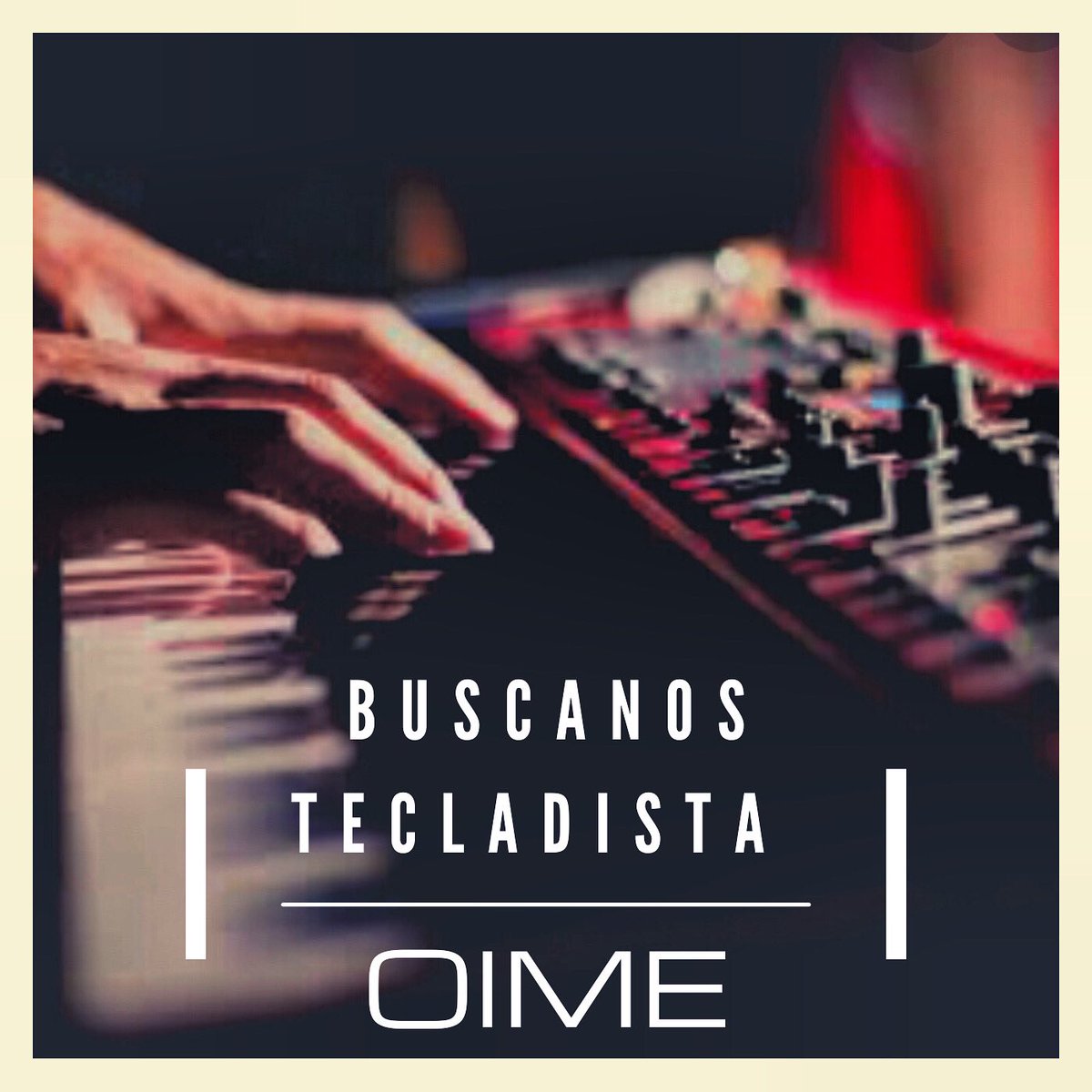 Buscamos tecladista equipado !! Sí sabés de alguien pasale nuestra data por favor que se vienen muchas novedades para este año !!! Mil gracias.