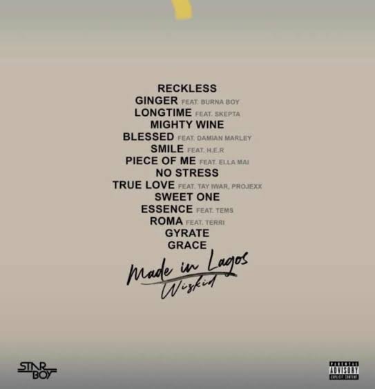 burlyA7's tweet photo. Currently a picture of the the Best album  and a picture of the best ep 
@wizkidayo  you are great 🦅 https://t.co/HI4wmem0Bh