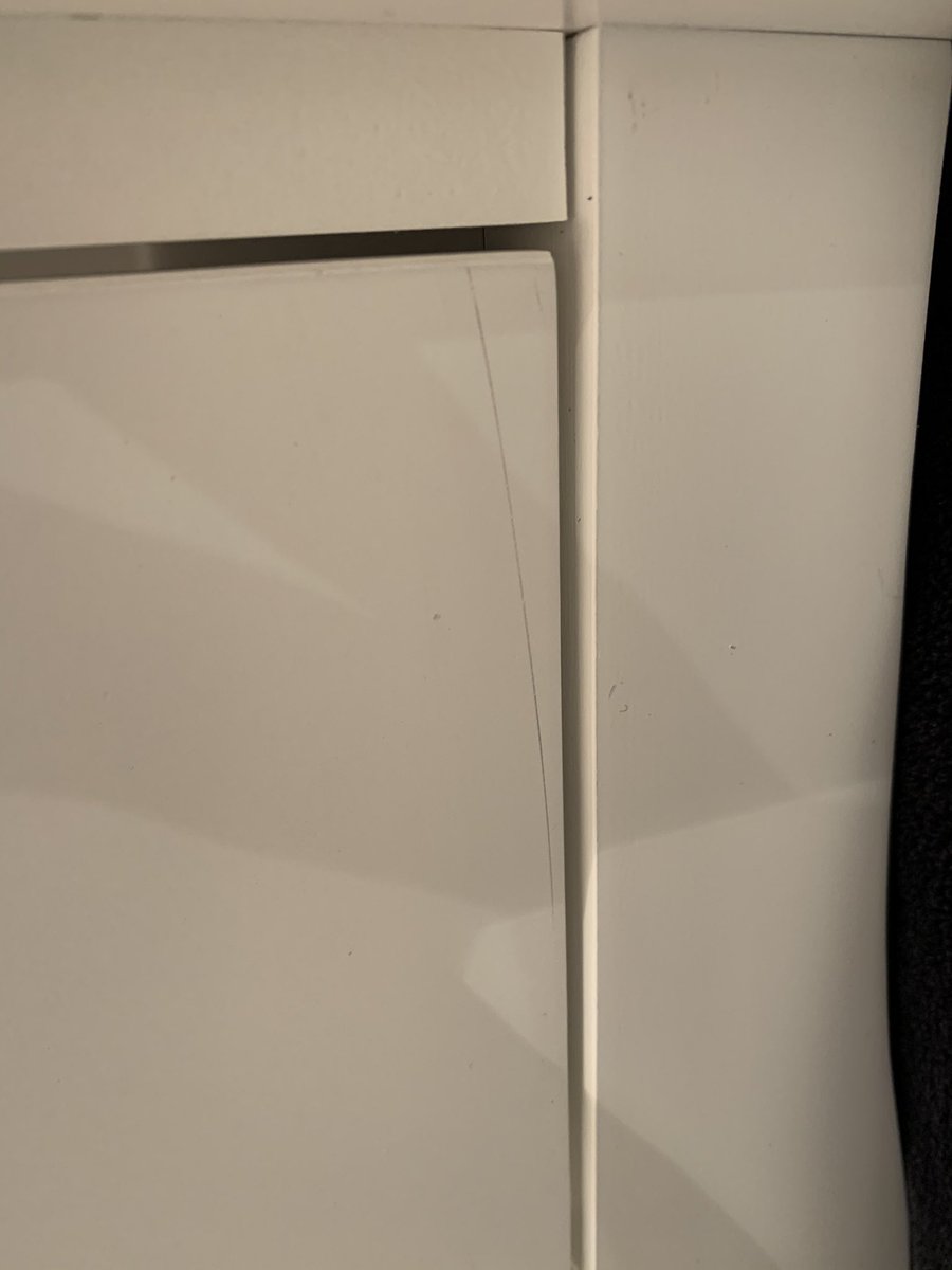 kevinrelf's tweet photo. The front right drawer also has a scratch on it! https://t.co/S9MR2LcQDm