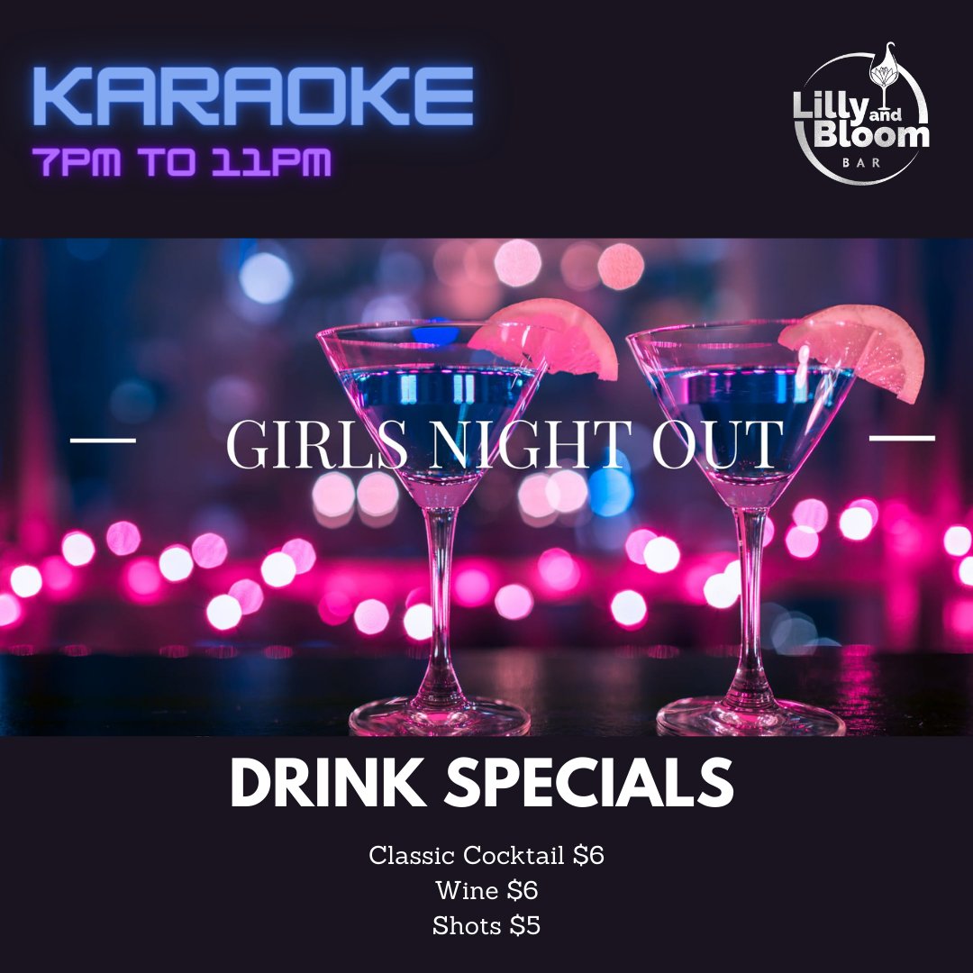 Double whammy tonight with Girls' Night Out and Karaoke! So come on down to L&amp;B and have some fun with us. 

PS great drink specials 👀