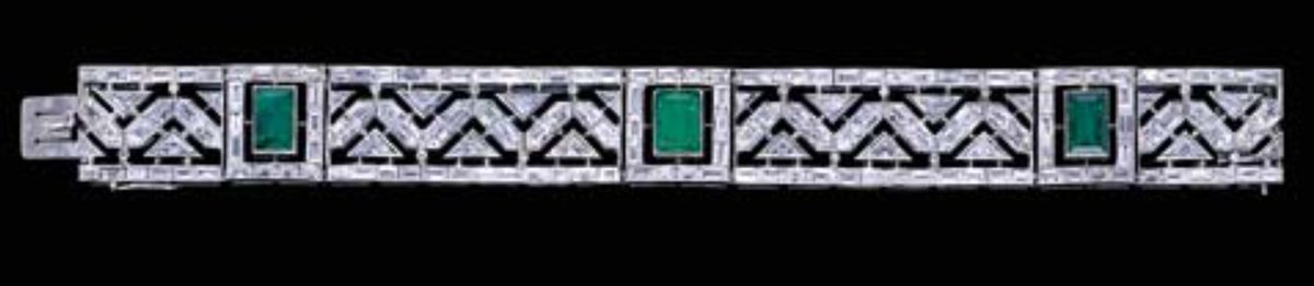 Antique Boucheron. Art deco bracelet. Win.