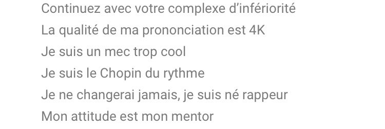 "la qualité de ma prononciation est 4K. je suis une mec trop cool, je suis le chopin du rythme" cypher pt1 (namgi)