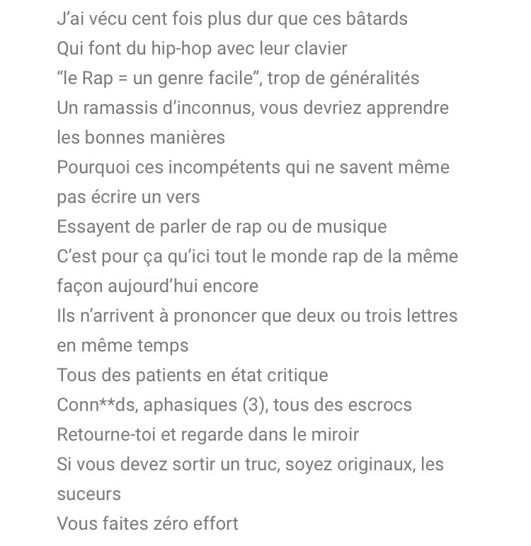 "mes jeux de langues font jouir les gens avec mon rap, les hommes comme les femmes" ICONIC-cypher pt3 (namgi)