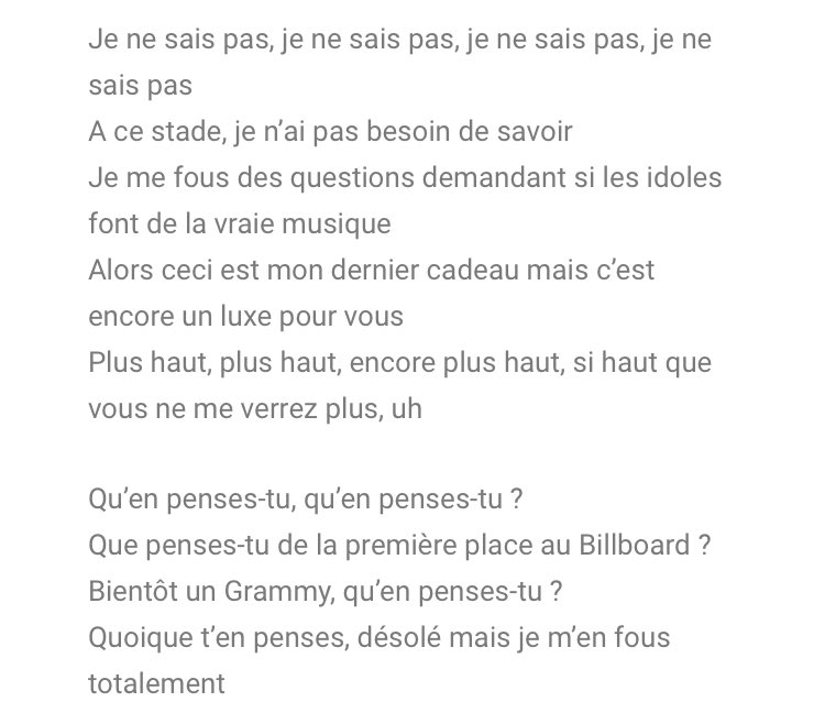 "j’espère que tous les enfoirés qui ont essayé de profiter de notre nom vont bien fermer leur gueule"- what do you think?