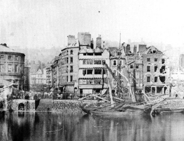A thread of some of the oldest photographs of the North East. Would welcome further submissions! This first group are of the great fire of Newcastle & Gateshead in 1854 (a warehouse full of nitrates caught fire and exploded).