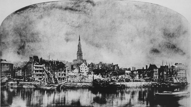 A thread of some of the oldest photographs of the North East. Would welcome further submissions! This first group are of the great fire of Newcastle & Gateshead in 1854 (a warehouse full of nitrates caught fire and exploded).