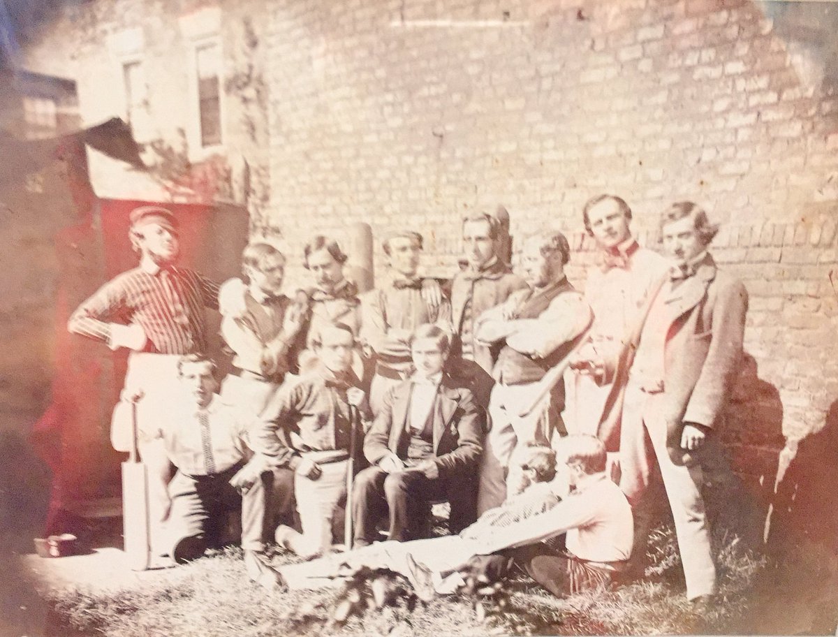 Tynemouth Cricket Club first team in 1859 (one of the very oldest cricket photos ever taken).