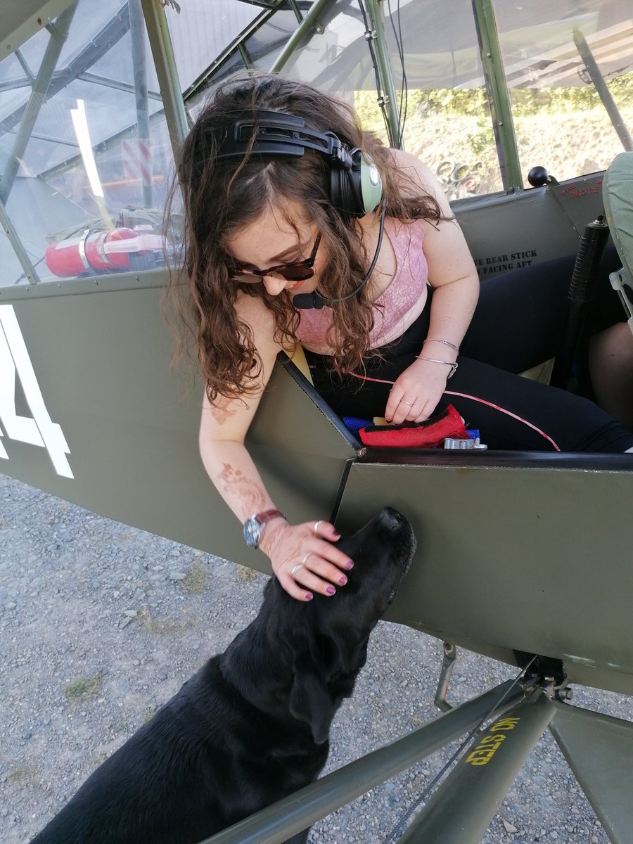 dragongirl94's tweet photo. So bored being grounded. I am even missing that super intelligent creature - the airfield dog. 

#aviation #dogs #lovedogs #pets #grounded #coolhound #boredinlockdown https://t.co/L4L6FIckkT