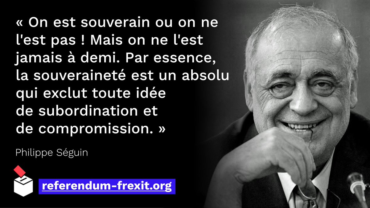 En hommage à Philippe Séguin, décédé le 7 janvier 2010.