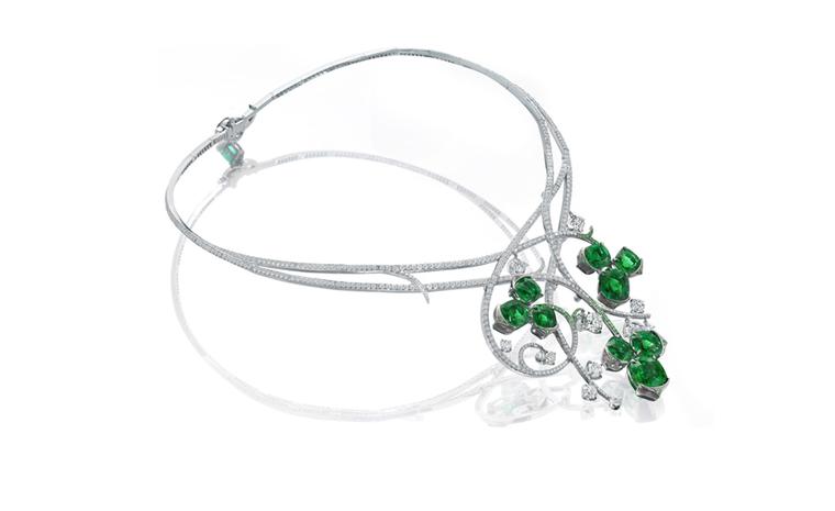 And a clover necklace from Boodles.