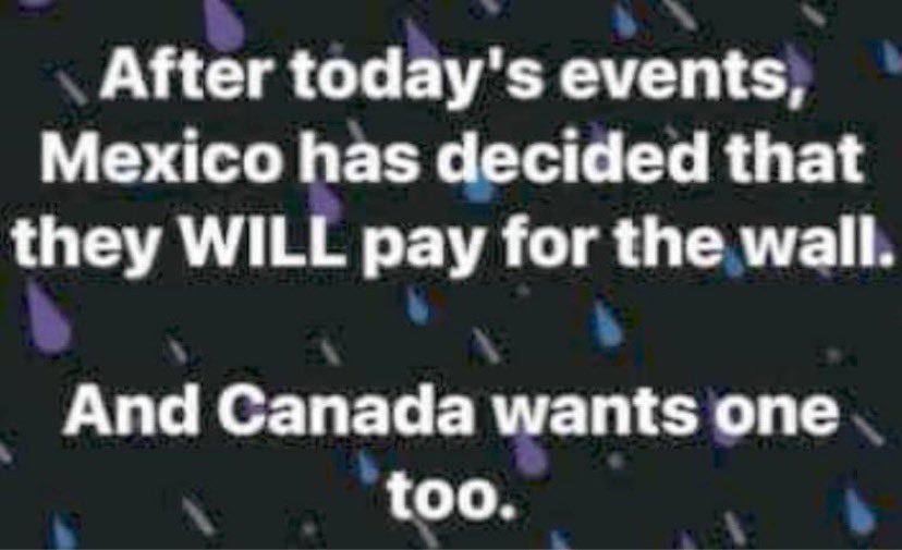 A Canadian sent me this.