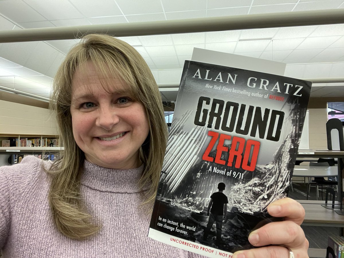 CRILibrary's tweet photo. I will have some excited students when they see what I got in the mail today! It’s always fun to get a sneak peek at new books! @AlanGratz #CRIReads https://t.co/GSAbrCBY9k