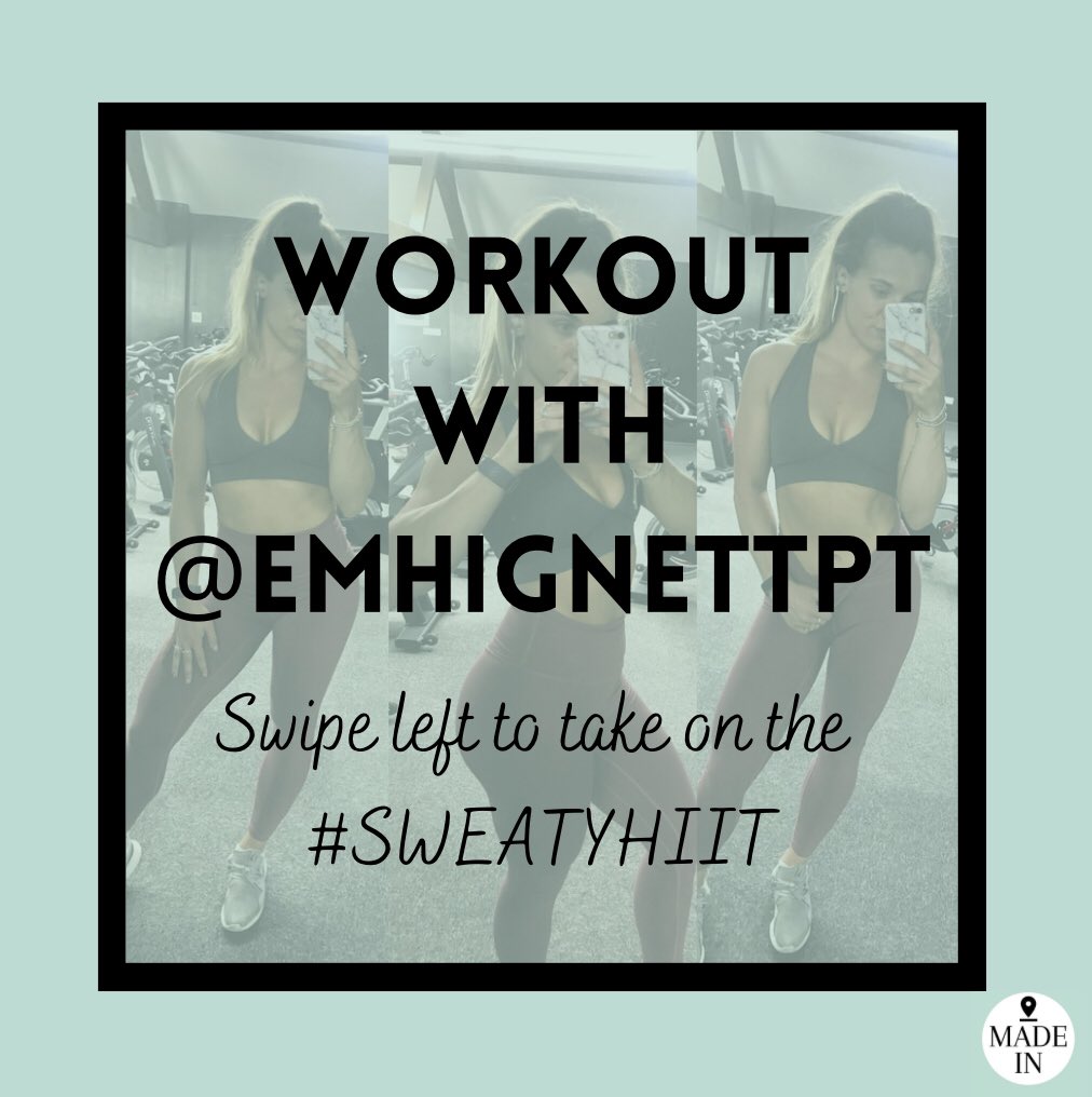 scopeoutuk's tweet photo. Follow this link https://t.co/XKzW6VnYRK and complete @emhignett ‘s sweaty #hiitworkout .. A new #smallbusiness drop on the page with a challenge to #getmoving #northwich .. Don’t forget to tag us in your #sweatyselfie #puregym #pt #shopsmall #shoplocal #workoutlocal https://t.co/nn0JtG78zu