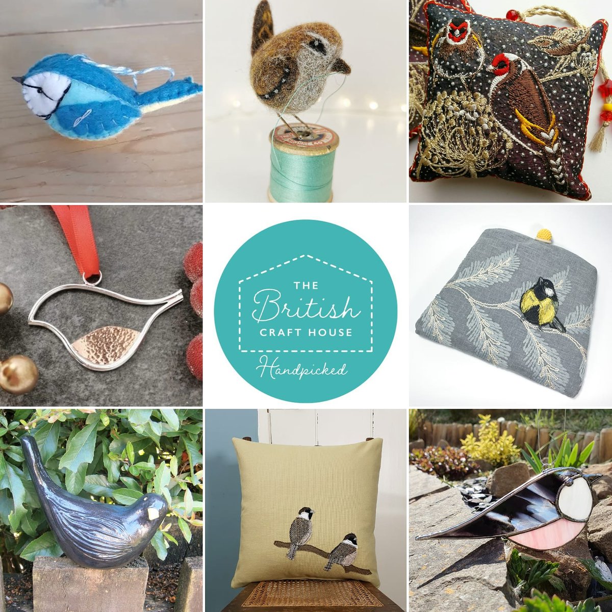 Inspired by the birds I've seen in my garden this week 🐦 here's my collection of goodies for this week's #TeamworkThursday all available from <a href="/BritishCrafting/">BritishCraftHouse</a> at thebritishcrafthouse.co.uk 
#tbch #birds #gardenbirds