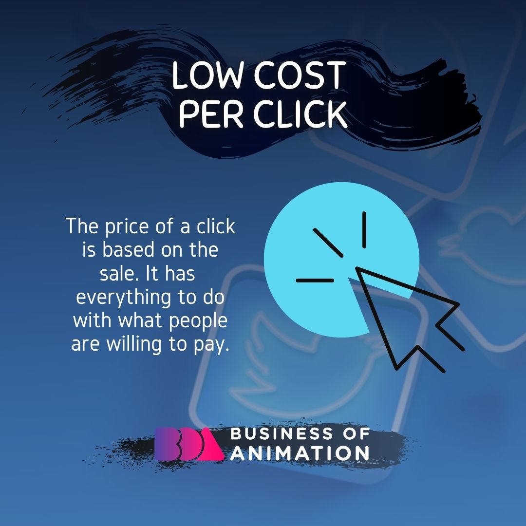 animationbiz's tweet photo. Here are 5 good reasons to use Twitter ads for animators:
1. Pay Only for Performance
2. Keyword Targeting
3. Tweet Engager Targeting
4. Tailored Audiences
5. Low Cost per Click
#AnimatorTwitterAds #AnimationTwitterAds #TwitterAnimation
2/2 https://t.co/SWjbxrrf40