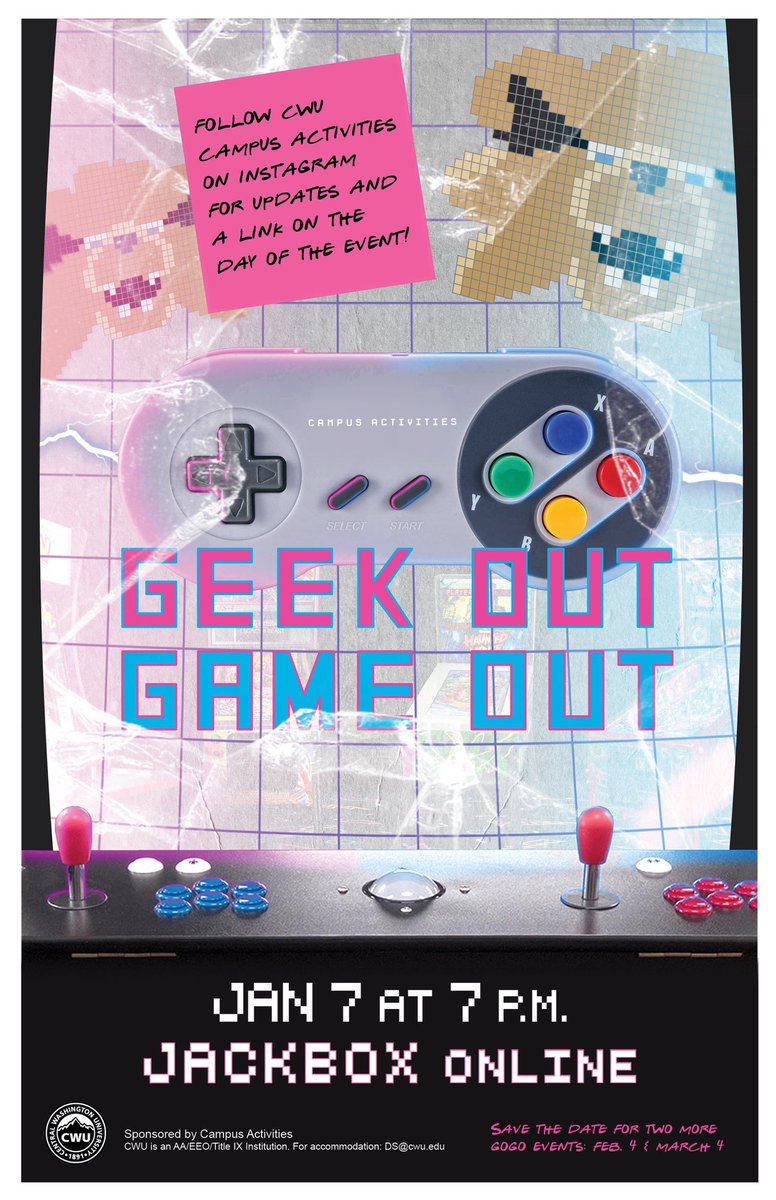 Join us tonight go Jackbox! cwu.zoom.us/j/82171551647