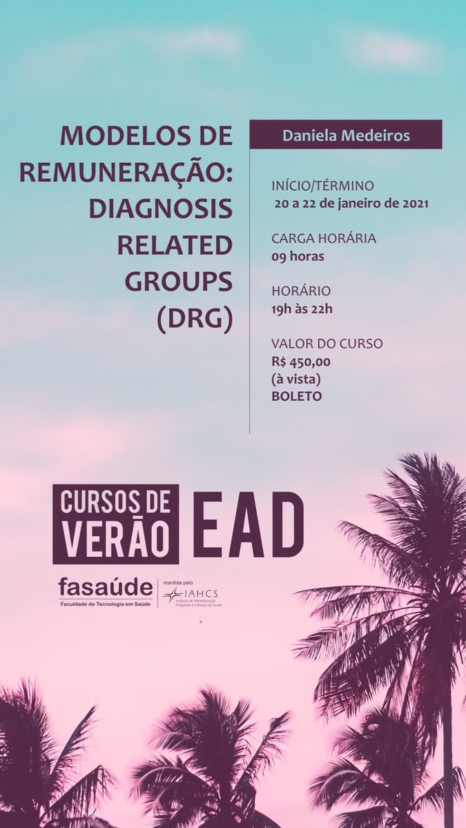 fasaude's tweet photo. Inscrições abertas! Cursos de Verão @fasaude Saiba mais sobre os conteúdos e as formas de pagamento em https://t.co/bZeGbrTTdo https://t.co/iiTNTMoMXe