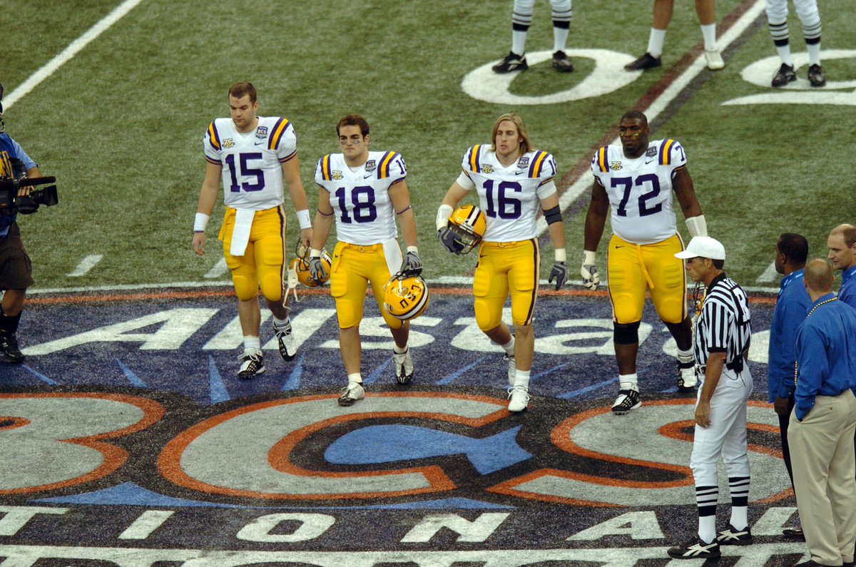LSUfootball's tweet photo. January 7, 2008

A dominating win over Ohio State to take home our third national championship and second in four years. #GeauxTigers https://t.co/yKrgRmZqt5