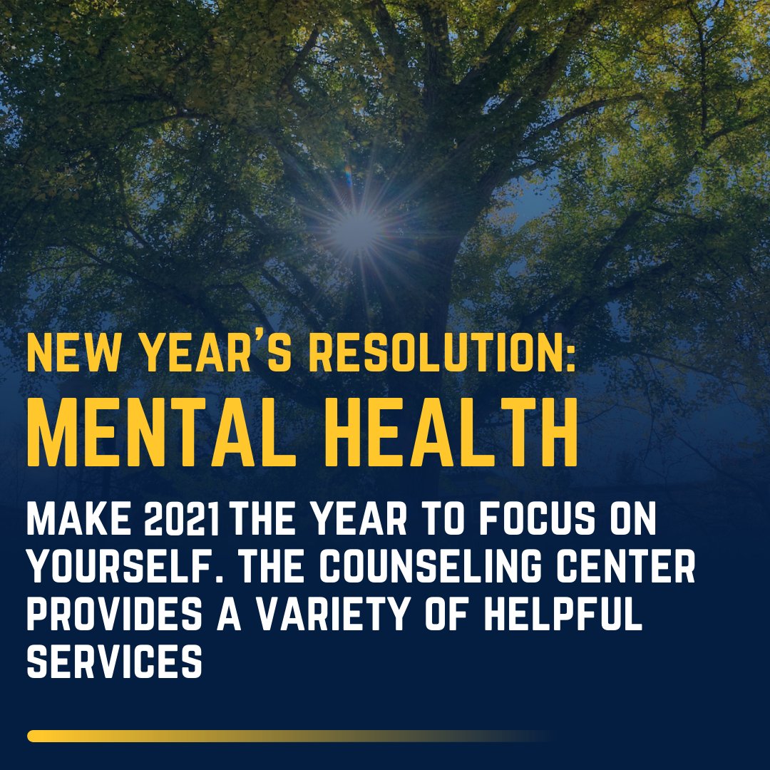 2020 wasn't easy. Start out 2021 by taking time for yourself. ETSU is here to support you and your well-being!