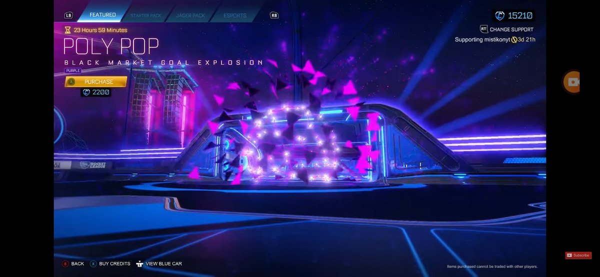 RocketShop_'s tweet photo. 7/1/2021
WHAT????!?!?!?!

FEATURED
Sky Blue SubZero / 2200cr
Streamline / 2000cr

DAILY
Crimson Solar Flare / 2200cr
Saffron 20xx / 2200cr
Sinularity / 2000cr
Orange Hex Tide / 2200cr
Purple Polypop / 2200cr
Cobalt Trigon / 2200cr

BM Shop 💜💜💜💜 https://t.co/FVVzV1RKTi