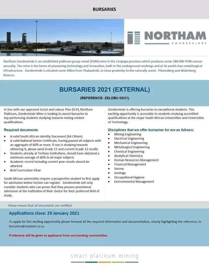 A thread of Bursaries.please retweet