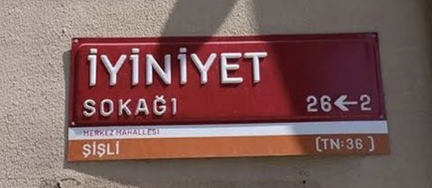 YolundaAS_'s tweet photo. Aman sokak çıkmaz #iyiniyet https://t.co/pLQEEGZwNF