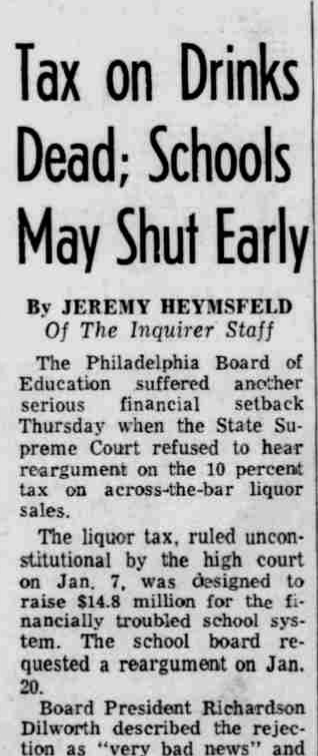 What happened next?Well, the school board lost its appeal in February. More dire predictions followed...The school board said it needed a change in state law so the city tax could go through...