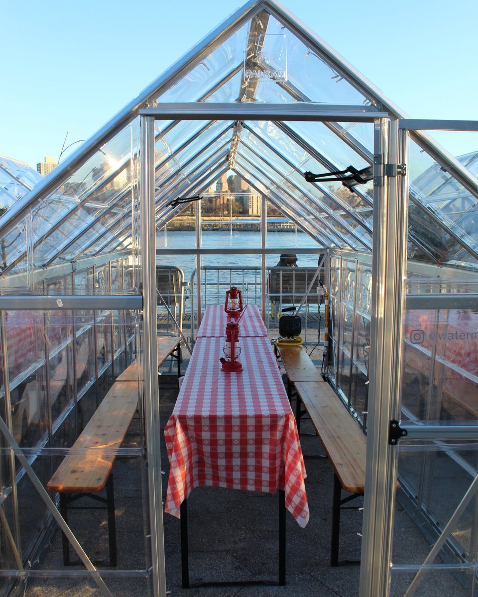 All that is missing is you, and your drink of choice!😉❄️ #watermarkny