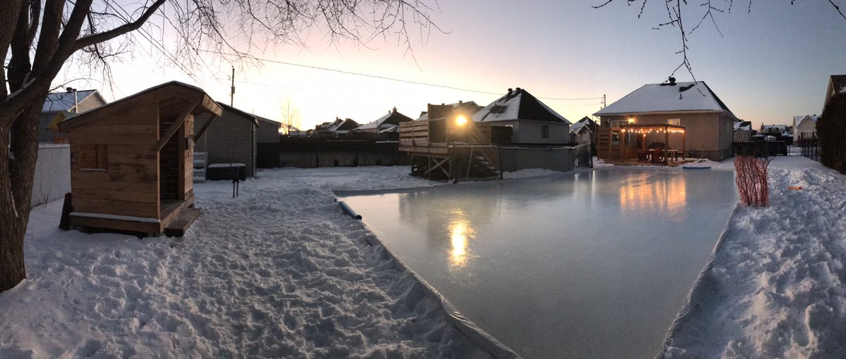 #odr #BackyardRink @backyrdicerinks after a another dau on ice with the kids.