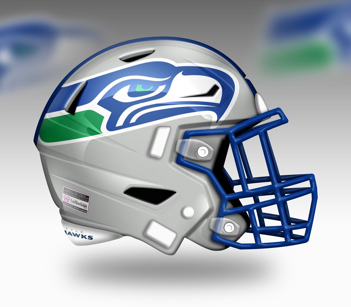 simplyseattle's tweet image. Loving these updated throwbacks from @GrantGoldberg and @unimockups. Hawks fans - how cool would these be?