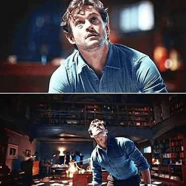 Will is standing in my dream library! I just love it! He doesn't hurt things either.