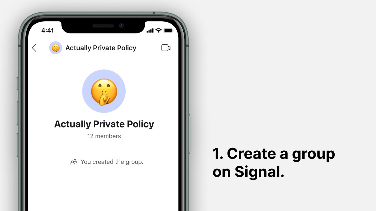 Signal on Twitter: "A lot of people have been asking how to move