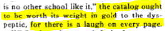 Hilariously, Hill was called out multiple times for being a fraud, for example, here in an old magazine article "Pointing the Way To Get Rich Land", where the writer calls Hill's bogus college laughably bad.
