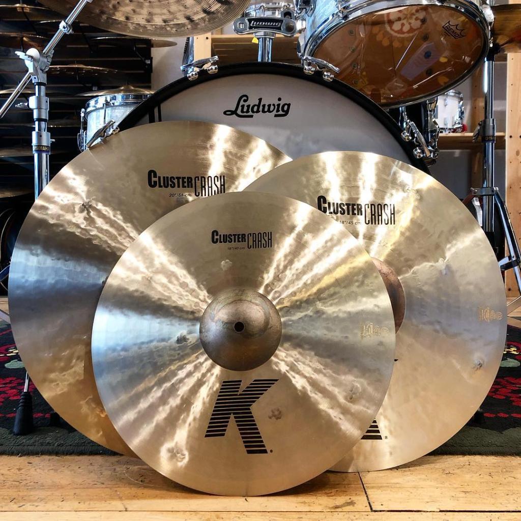 ZildjianCompany's tweet image. Upgrade your kit with a K Cluster Crash! 

The distinct cluster hammer marks add a distinct 'dirty' sound to the cymbal, making it a great new addition to your setup! 

Available at: zildjian.com/k-zildjian-clu… 

#NewYearNewGear #UpgradeYourSound #ZildjianSound #KZildjian #KCluster