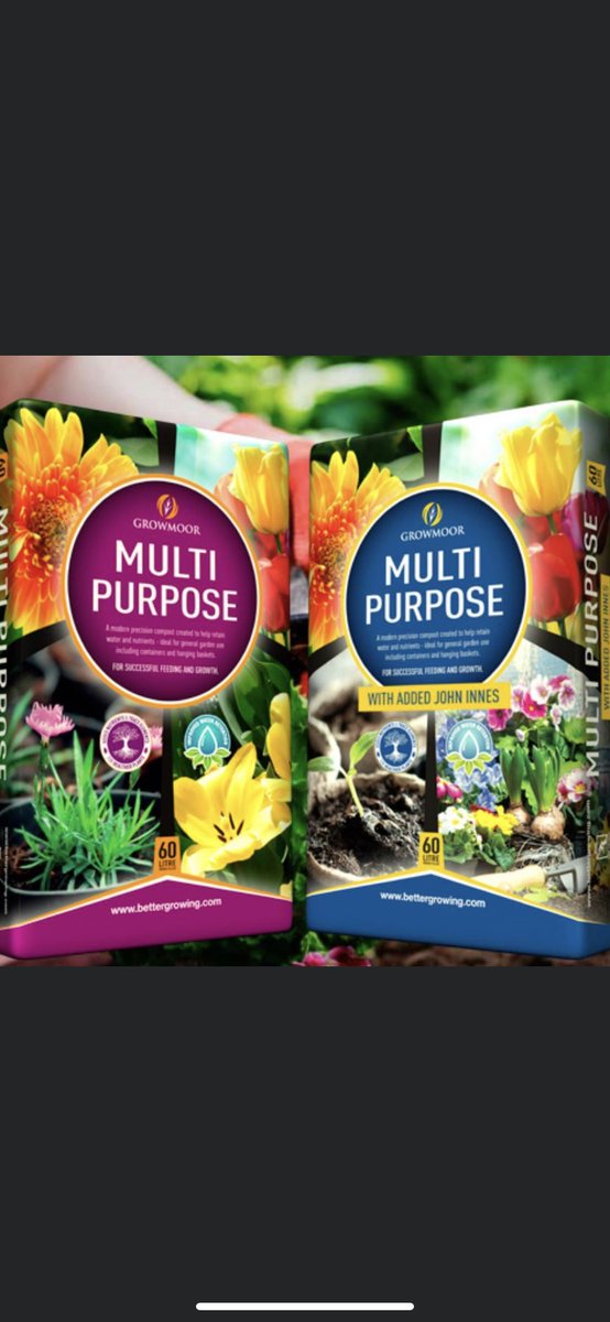 Two of the UK’s largest selling composts bags 

Growmoor consistent, high grade, quality compost  helps promote strong, healthy, longer lasting plants.

Available in 5, 10, 20, 40, 60 and 80 Ltr Bag sizes

 growmoor.com