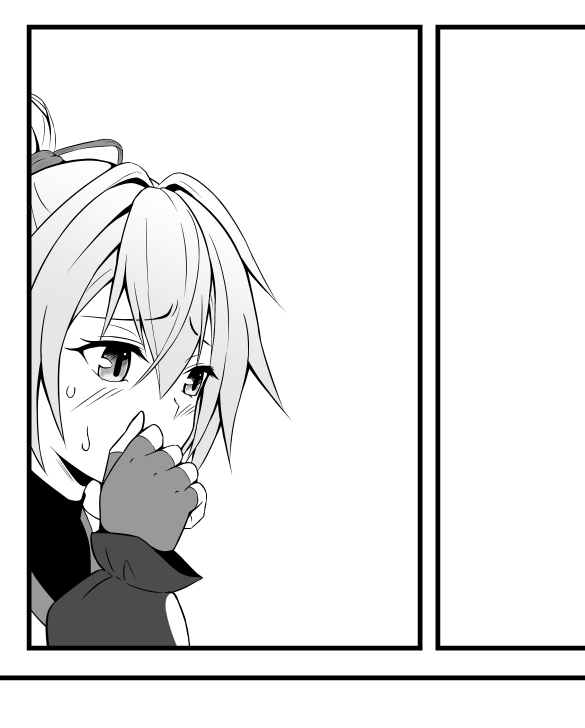 これ今描いてる何かに思い悩む巴御前さん!(進捗 