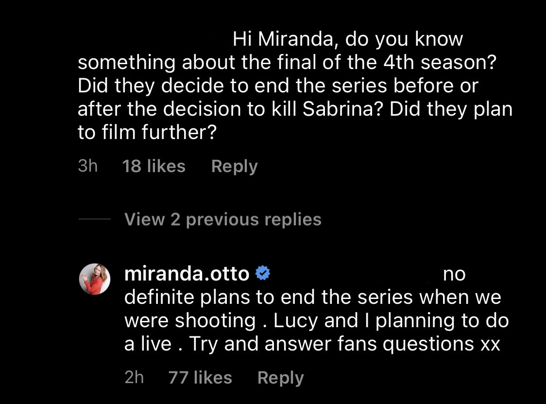 OttoComments's tweet photo. Thank Hecate the Spellman sisters are thinking about blessing us with a live. I’d appreciate it sooner than later. I need answers https://t.co/kyJ3QYA4BJ