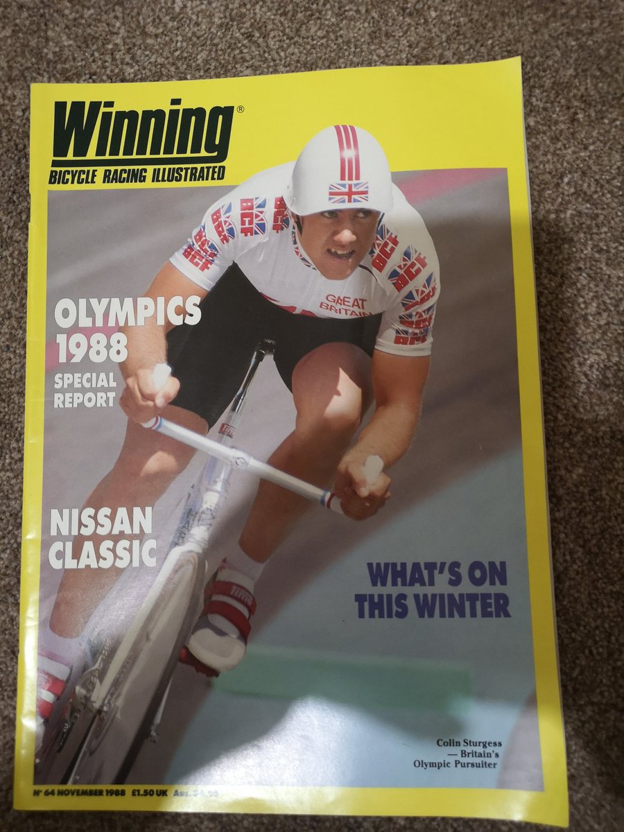 Clearing out the loft, they don't make cycling magazines like this anymore. @ColinASturgess <a href="/classicretro/">classicretro</a>