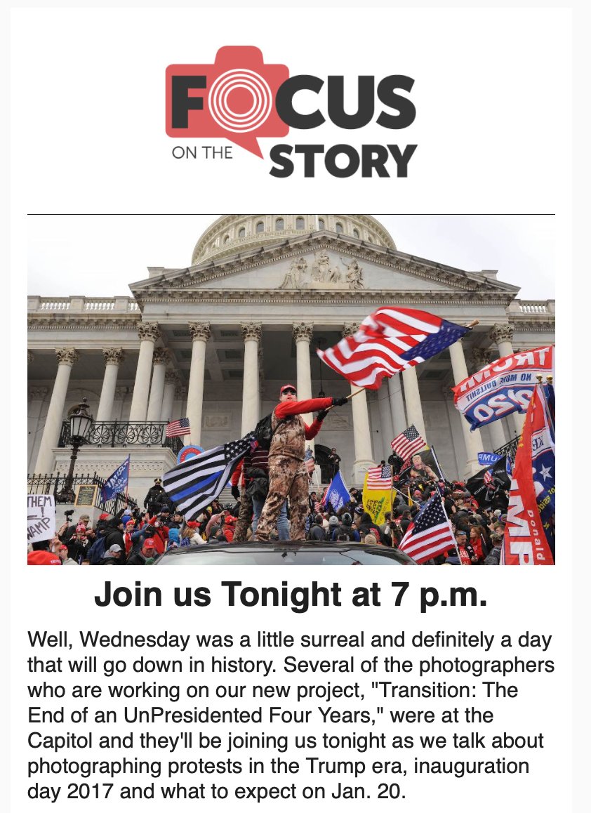 momenta's tweet photo. Join #FocusOnTheStory tonight at 7 pm EST for a discussion with DC #photographers on the recent events at the US Capitol Building. Zoom link here: https://t.co/TYE4CJvcYl https://t.co/dLmJfcVGQk