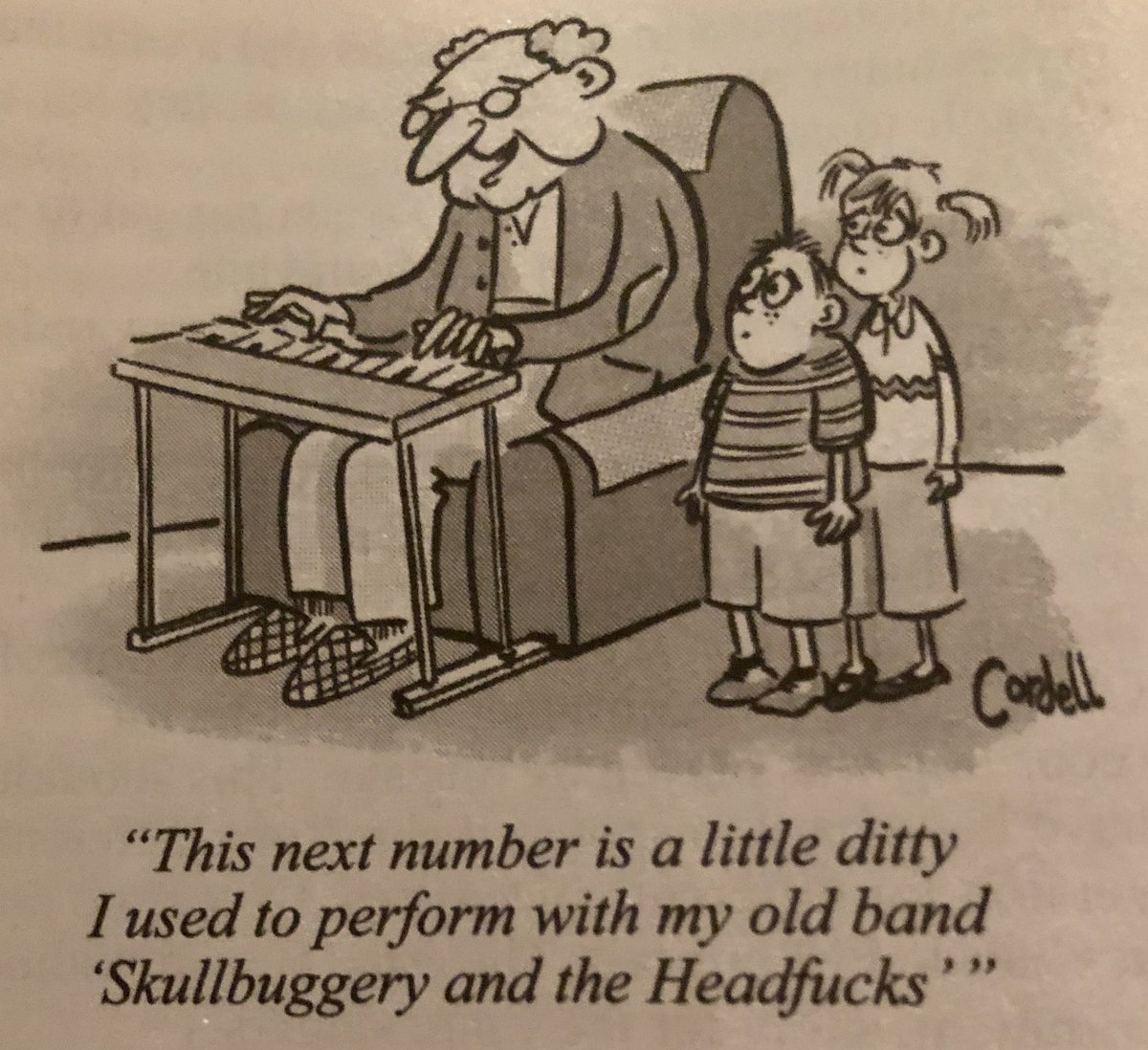 chrisseventeen's tweet image. Well, none of us are getting any younger.

#AgingPunks

(From the latest Private Eye magazine).
