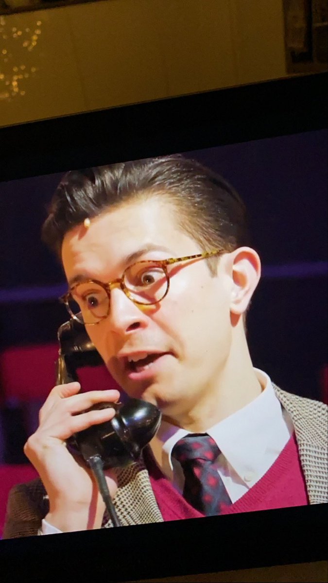 robwesty's tweet photo. My favourite snap from tonight...@Dougie_Carter @SunsetBlvdUK @CurveLeicester https://t.co/dANxJ4pUgp