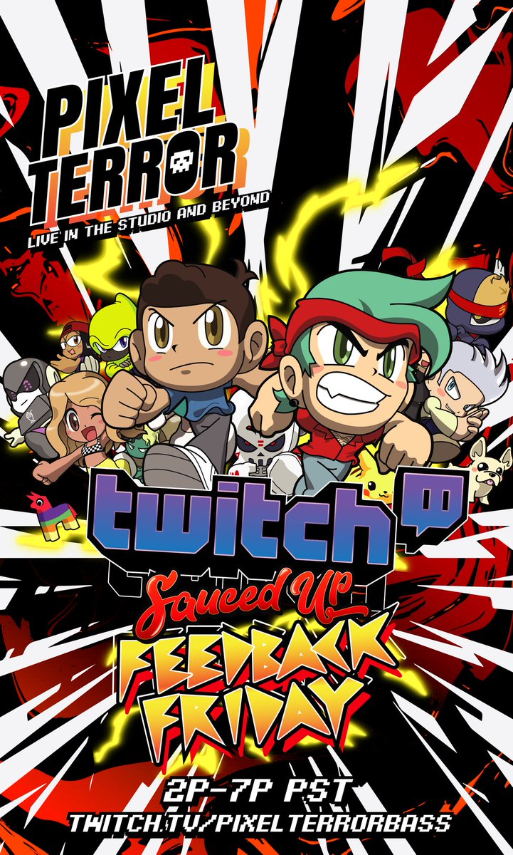 PixelTerrorBass's tweet photo. 🚨CALLING ALL PRODUCERS 🚨
The form for tomorrow’s demo submissions stream is now OPEN!! submit the 🔥 tunes, see yall tomorrow!
https://t.co/nEKcw0pj7O https://t.co/3fcqGH3Plz