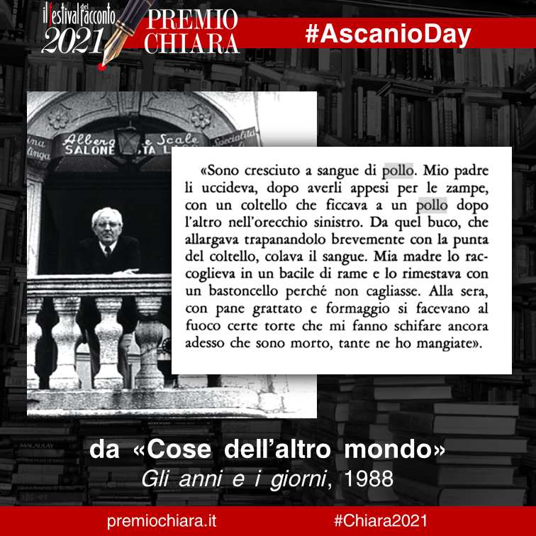 PremioChiara's tweet photo. #PremioChiara 4 #AscanioDay - Si sa che la gastronomia dell'#8gennaio impone il consumo del #pollo. Rigorosamente succhiato al buio. E #PieroChiara ci suggerisce una ricetta... tenebrosa 🍗🌃
Felice #hottodigennaio a tutti e non urlate nei #gomitoli!
#lasciaentrareascanio https://t.co/WBpYYPGpAZ
