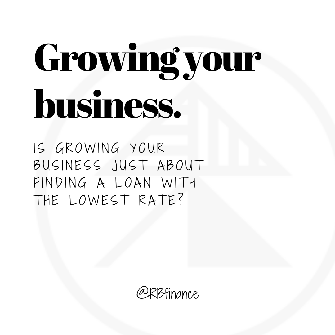 RBfinance_'s tweet photo. If you're seeking finance to sustain and grow your business, the interest rate is probably the first thing you think of when weighing up your options. Interest rates are important, no doubt.

But, focusing solely on getting 'the lowest interest rate' may sometimes mean you mi ... https://t.co/F9lyMNFsnh