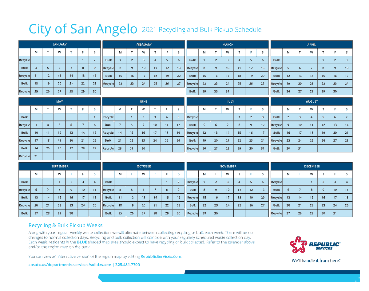 Phoenix Bulk Trash Pickup Schedule 2021 - Dhl Schedule Pickup - Manage